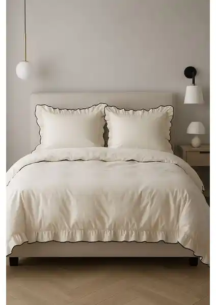 Uçkan Home Çift Kişilik Nevresim Seti Estetik ve Konfor Sunan Yatak Odası Aksesuarı