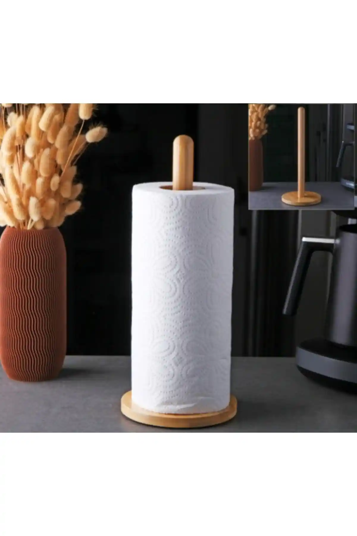 Umut Züccaciye Lüx Bambu Kağıt Havluluk: Estetik ve Dayanıklı Banyo Aksesuarı