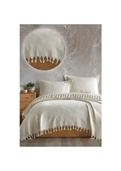 Viaden Berlino Çift Kişilik Pike: Doğa Dostu ve Şık Yatak Örtüsü Seçenekleri