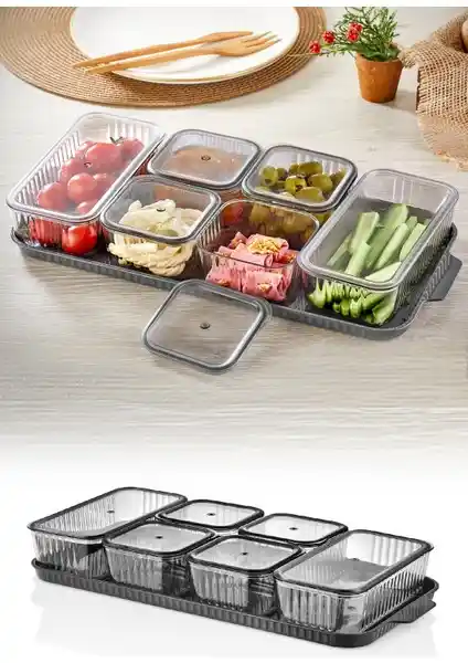 Vienev 13 Parça Mika Kahvaltılık Seti: Şık ve Pratik Mutfak Saklama Çözümleri