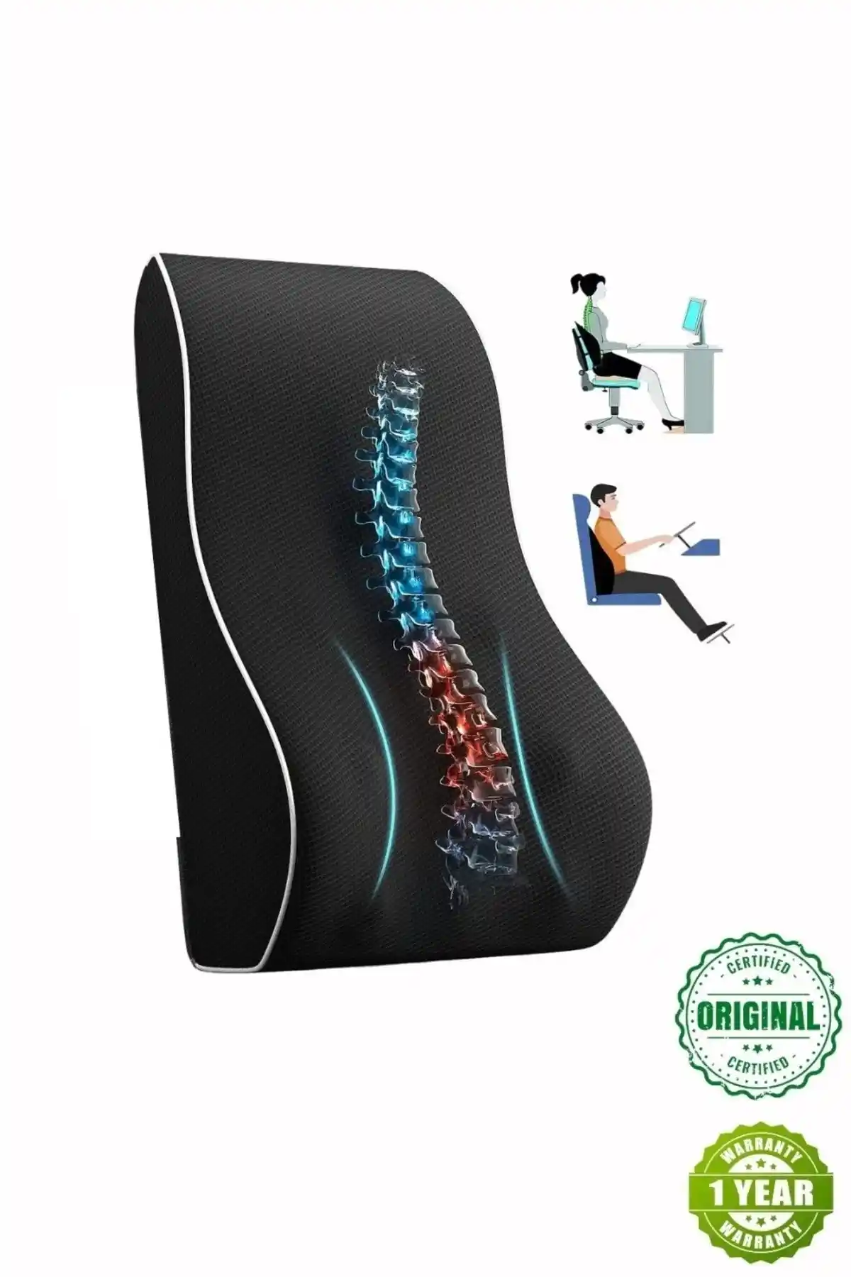 Viscomina Ortopedik Bel Yastığı: Ergonomik ve Sağlıklı Oturum Çözümü