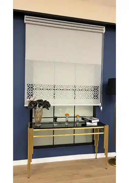 Volper Mekanik VP1020 Çift Mekanizmalı Lazer Kesim Perde Modern ve Şık Tasarım