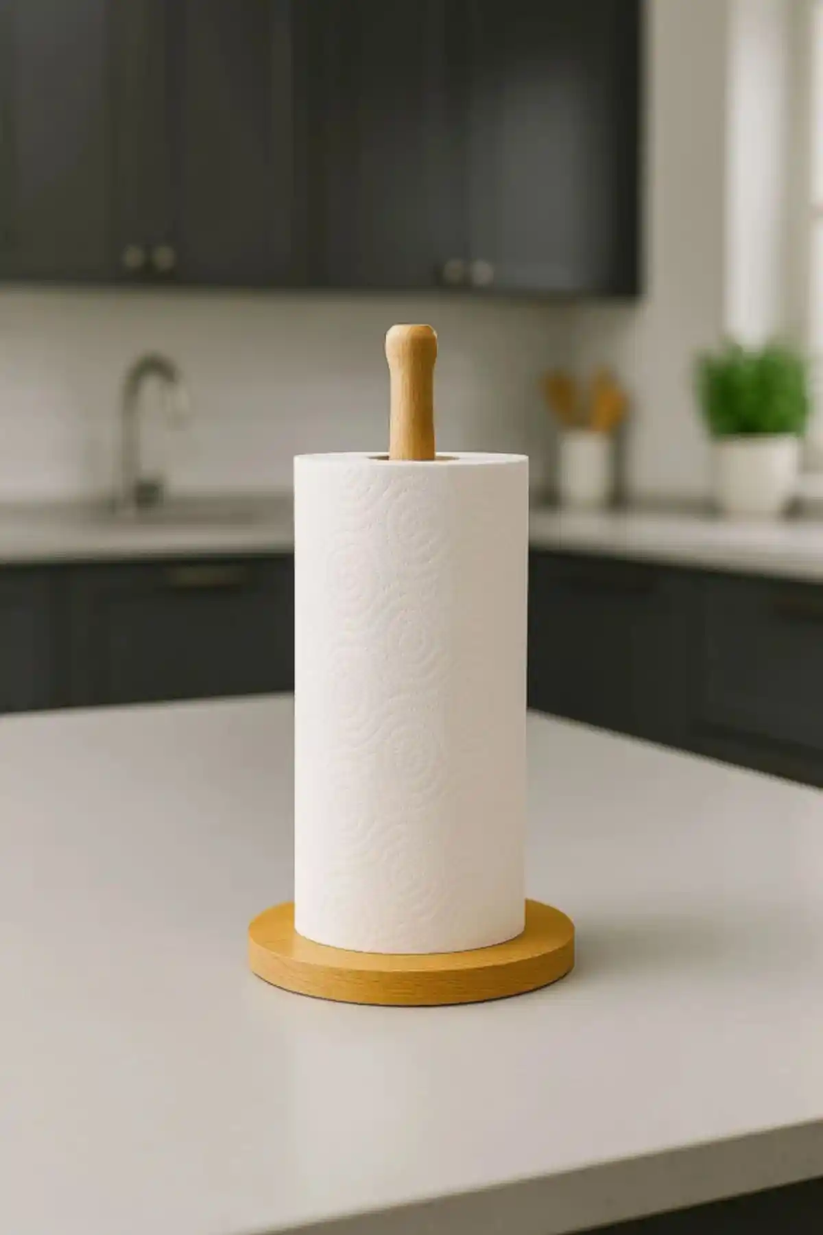 WAPPA Ahşap Kağıt Havluluk: Doğal ve Şık Tasarımıyla Mutfak ve Banyo Aksesuarı