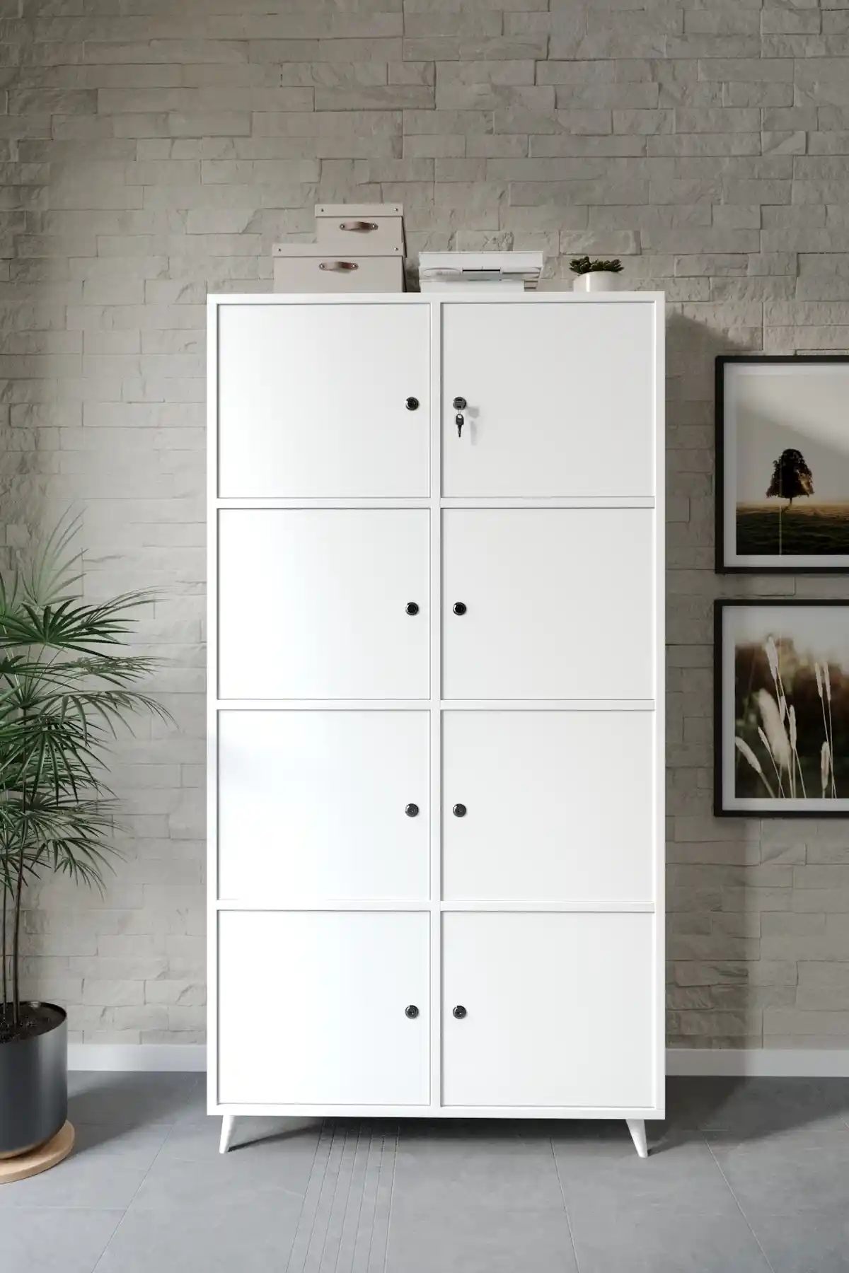 WENCE Punto Kilitli Dosya: Modern ve Güvenli Ofis ve Ev Depolama Çözümü