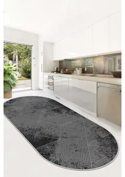 West Home Yıkanabilir Kaymaz Leke Tutmaz Salon Halısı Modern ve Fonksiyonel Tasarım