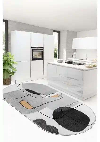 West Home Yıkanabilir Kaymaz Leke Tutmaz Salon Halısı Modern ve Sağlıklı Tasarım