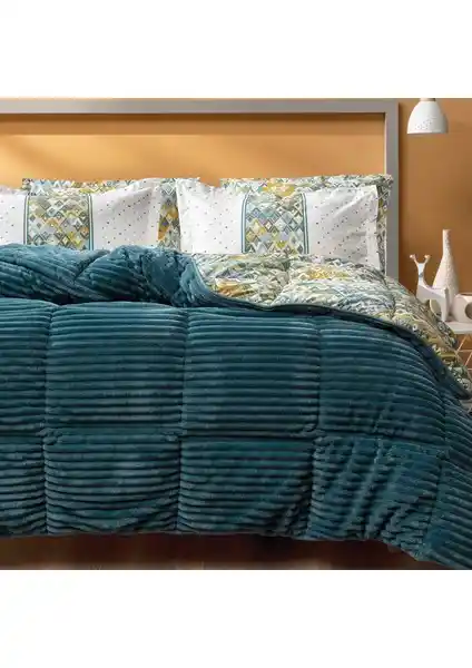 Yataş Diamond Çift Kişilik Triola Uyku Seti Yeşil Modern ve Şık Tasarım