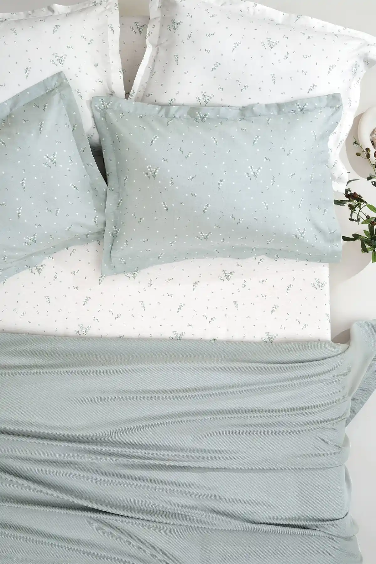 Yataş Ramona Çift Kişilik Bambu Pike Takımı - Doğal ve Şık Yatak Örtüsü Seçenekleri