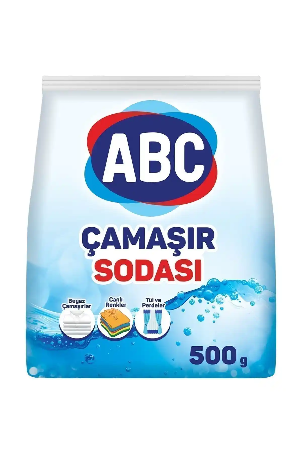 ABC Çamaşır Sodası 500 gr: Doğal ve Güçlü Temizlik Çözümü Beyazlatıcı Performansıyla