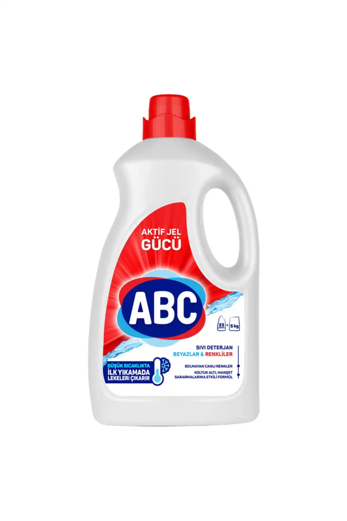 ABC Jel Plus Sıvı Deterjan Bahar Ferahlığı: Etkili Temizlik ve Taze Koku Sağlar