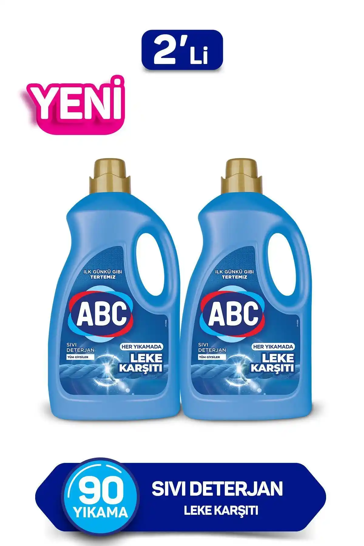 ABC Sıvı Deterjan 3L Leke Karşıtı ve Anti Alerjik Özellikleriyle Temizlikte Yeni Dönem