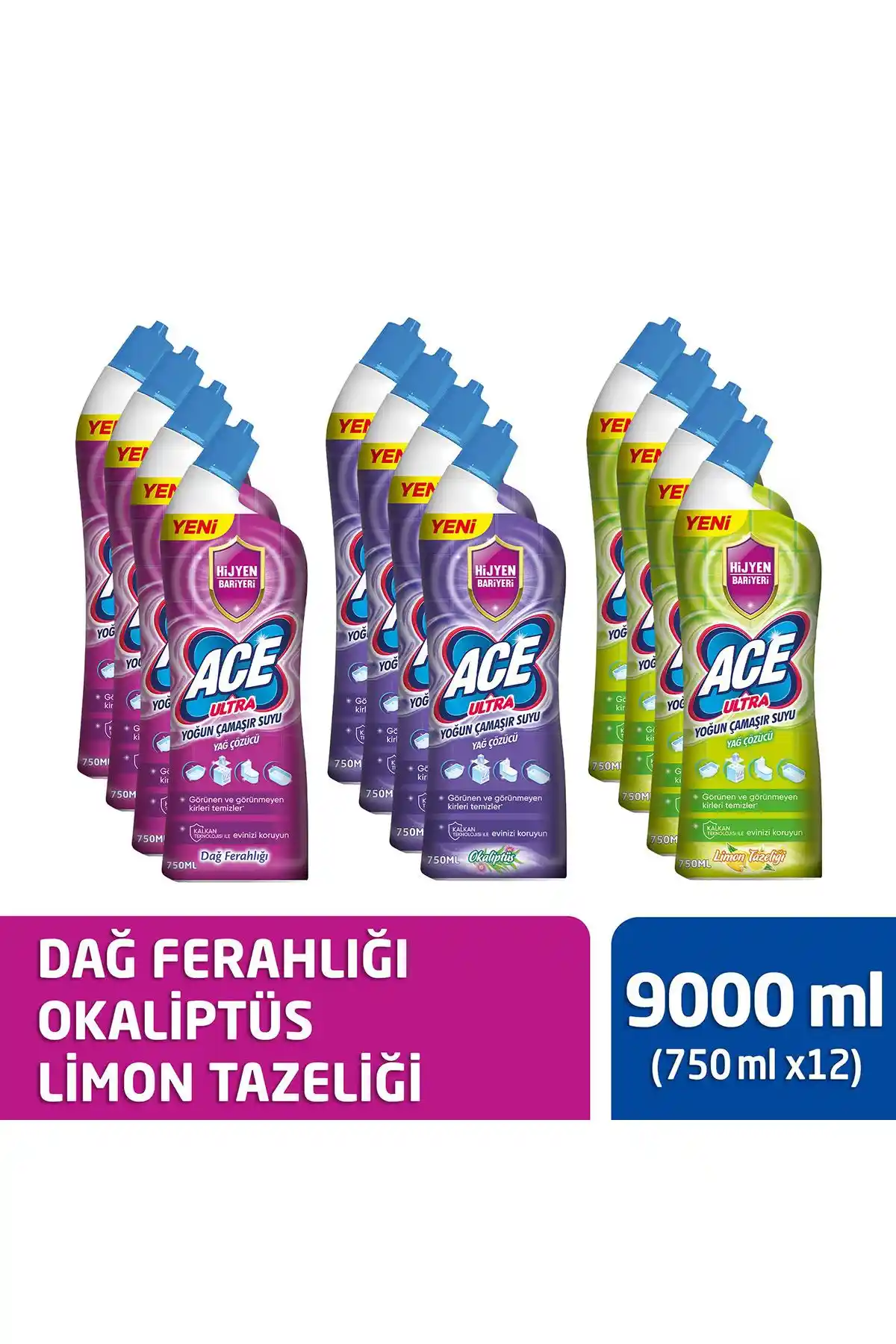 2025'te ACE Ultra Power Jel ile Temizlikte Gücü ve Ferahlığı Keşfedin