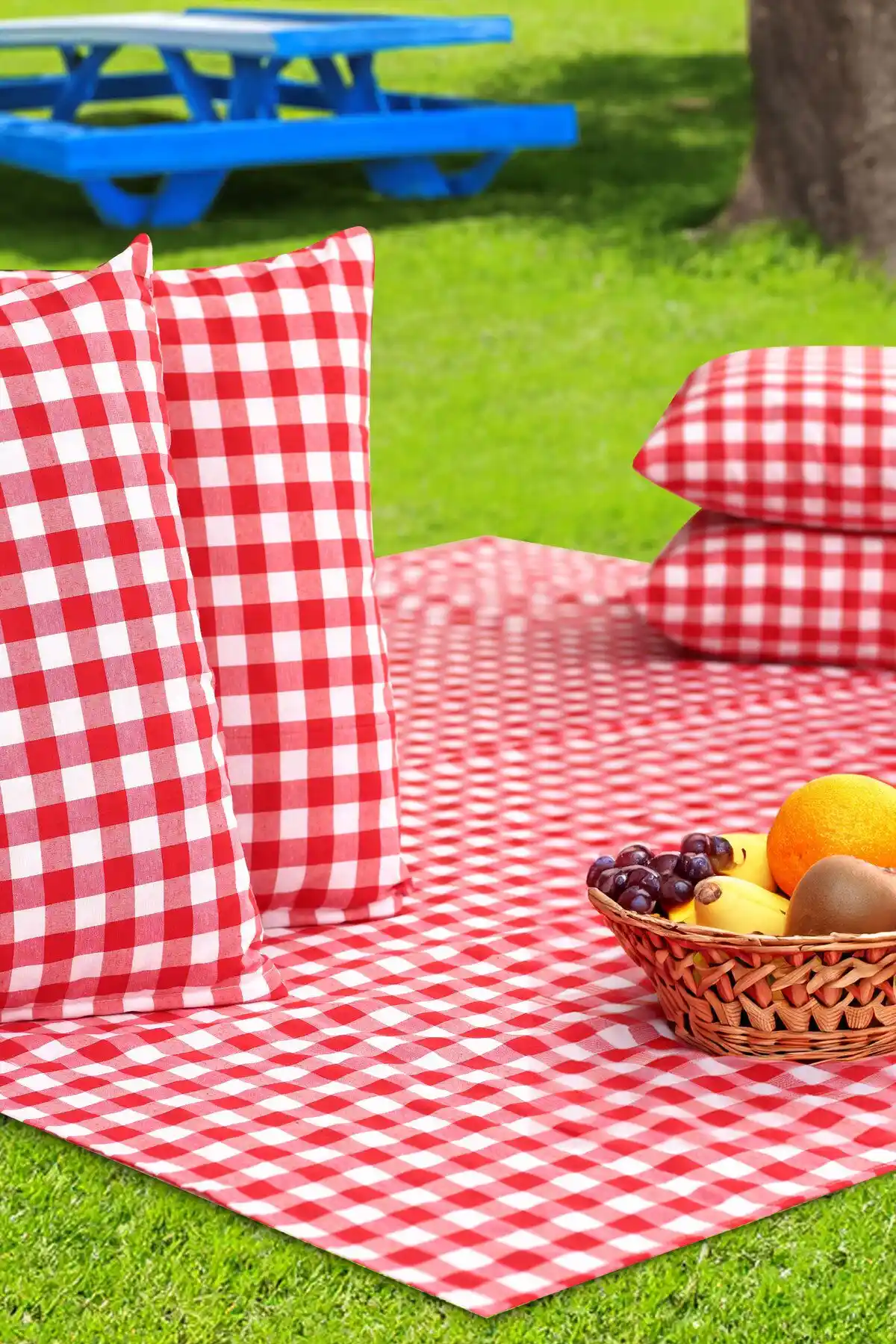 AfgTech Piknik Seti 170x170cm Doğada Şıklık ve Fonksiyonellik Sağlar