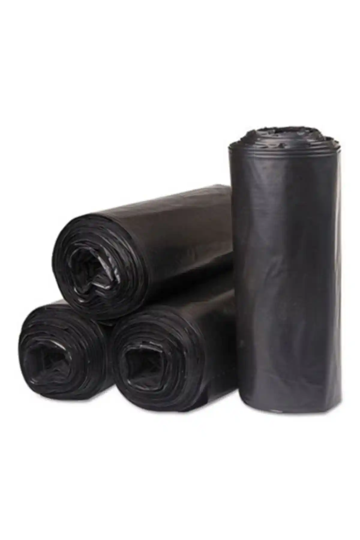 Ağır Hizmet İçin Dayanıklı Jumbo Siyah Ekstra Kalın Çöp Torbası 80x110