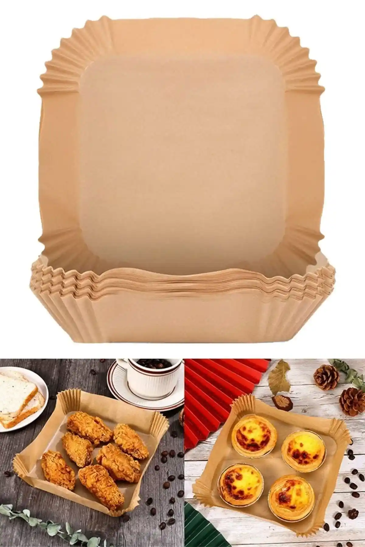 Air fryer pişirme kağıdı karşılaştırması: Buffer ve Parti CA ürünlerinin özellikleri ve kullanıcı yorumları