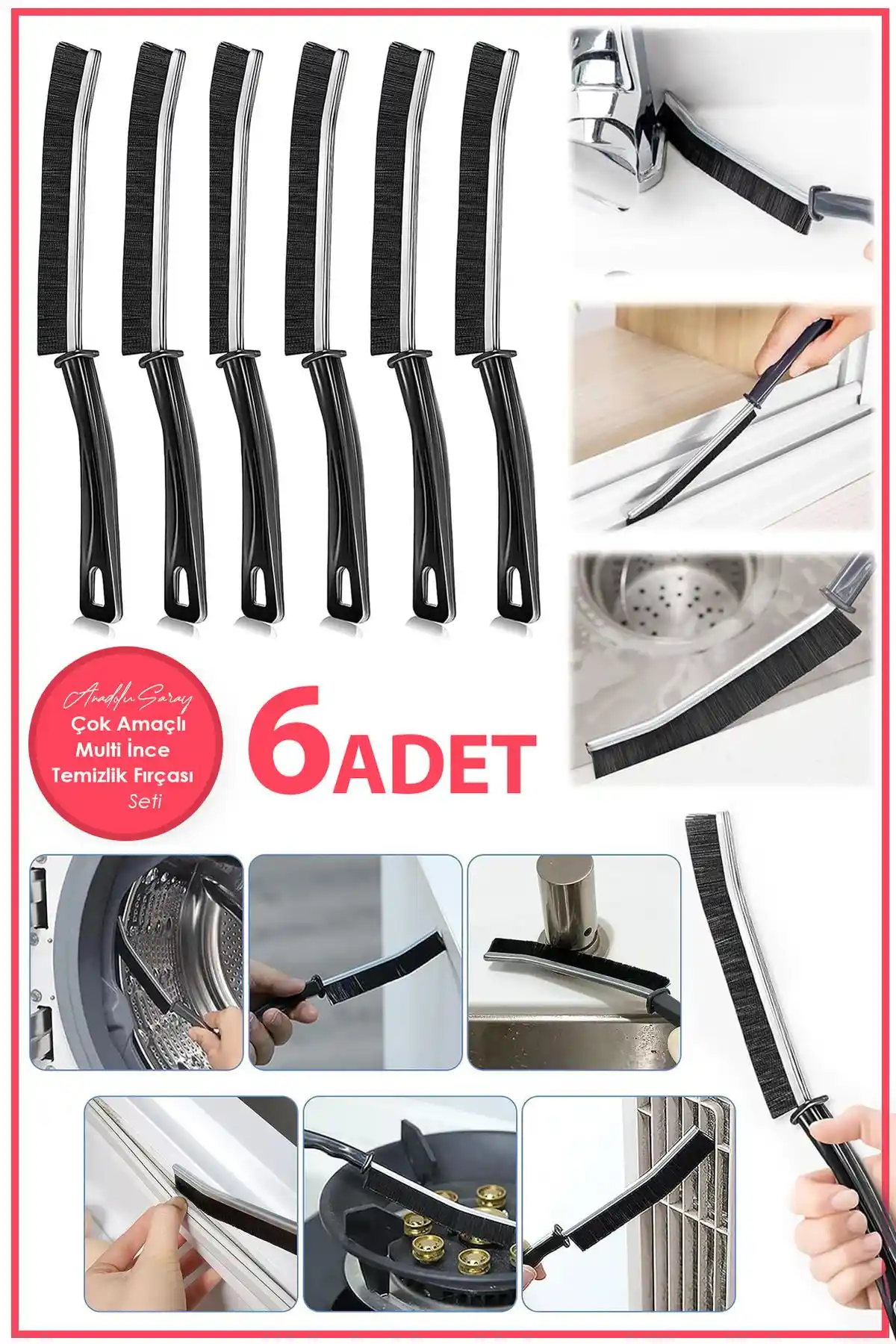 Anadolu Saray Çok Amaçlı ve Çok Fonksiyonlu Temizlik Fırçaları Karşılaştırması