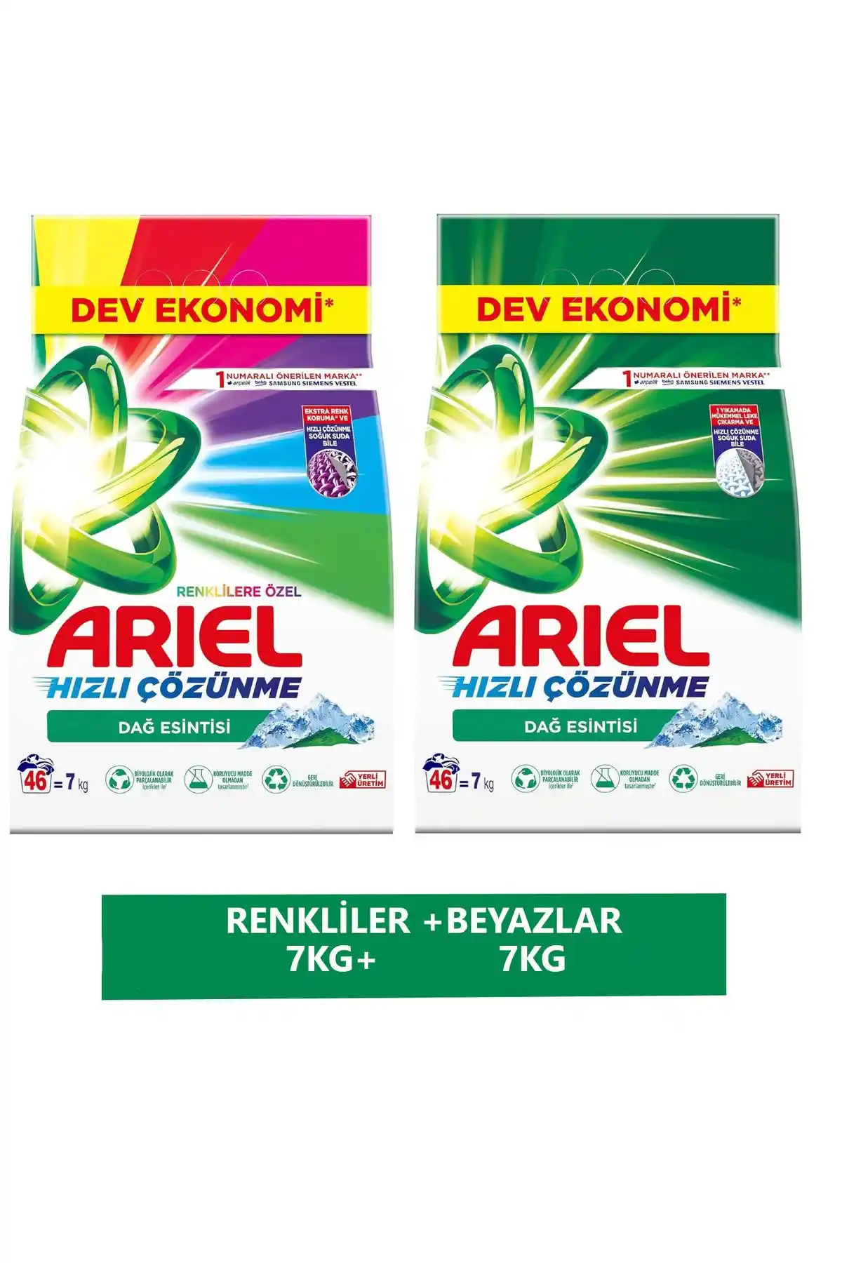 Ariel Beyazlar ve Renkli Deterjanları Karşılaştırması: Özellikler ve Kullanıcı Yorumları