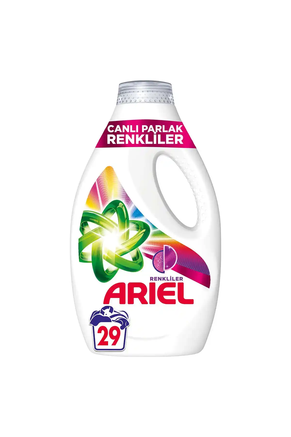 Ariel Canlı Parlak Renkliler Sıvı Çamaşır Deterjanı: Renkleri Koruyan ve Derinlemesine Temizlik Sağlayan Ürün