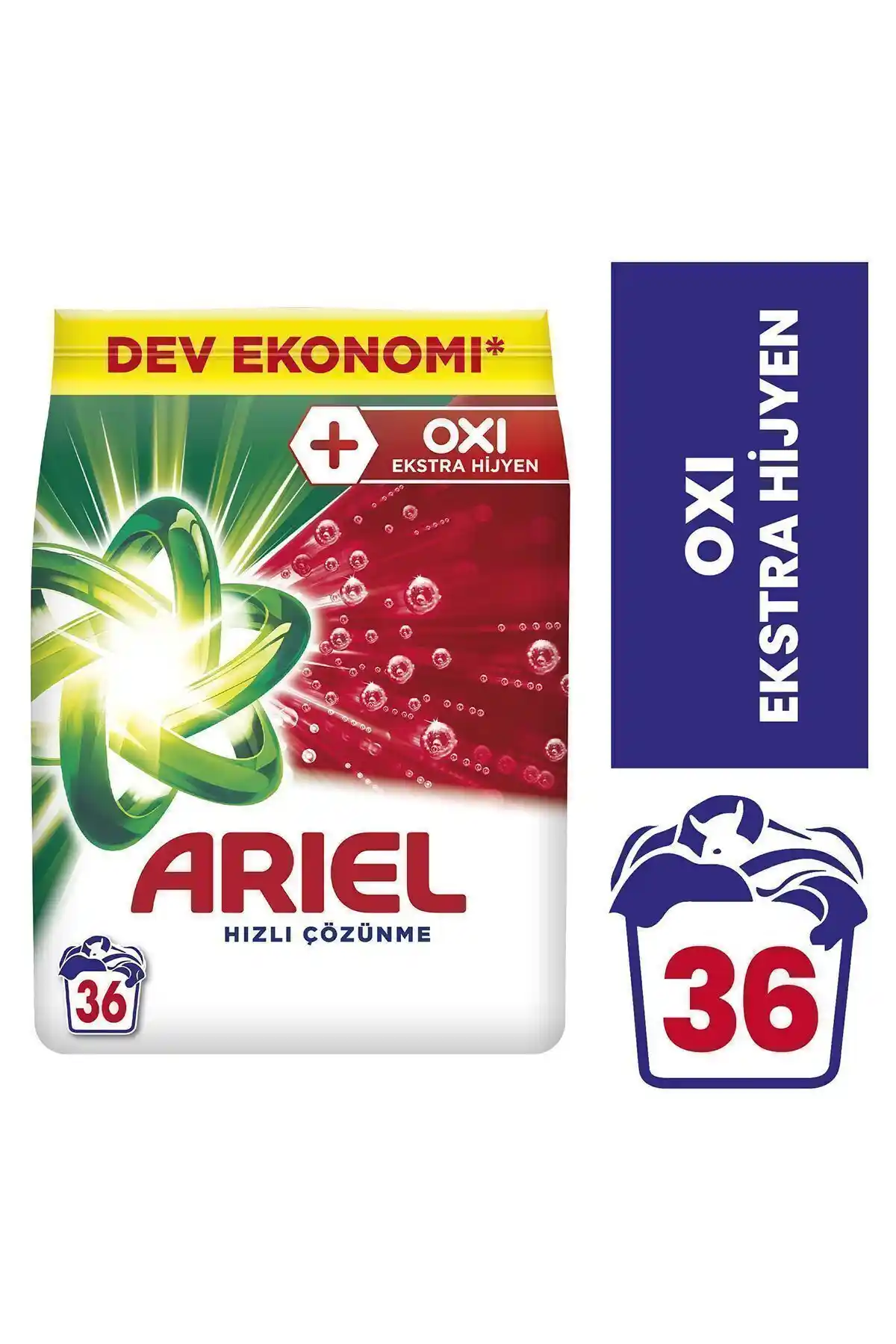 Ariel Toz Oxi Ekstra Hijyen ve Omo Matik Active Fresh Karşılaştırması