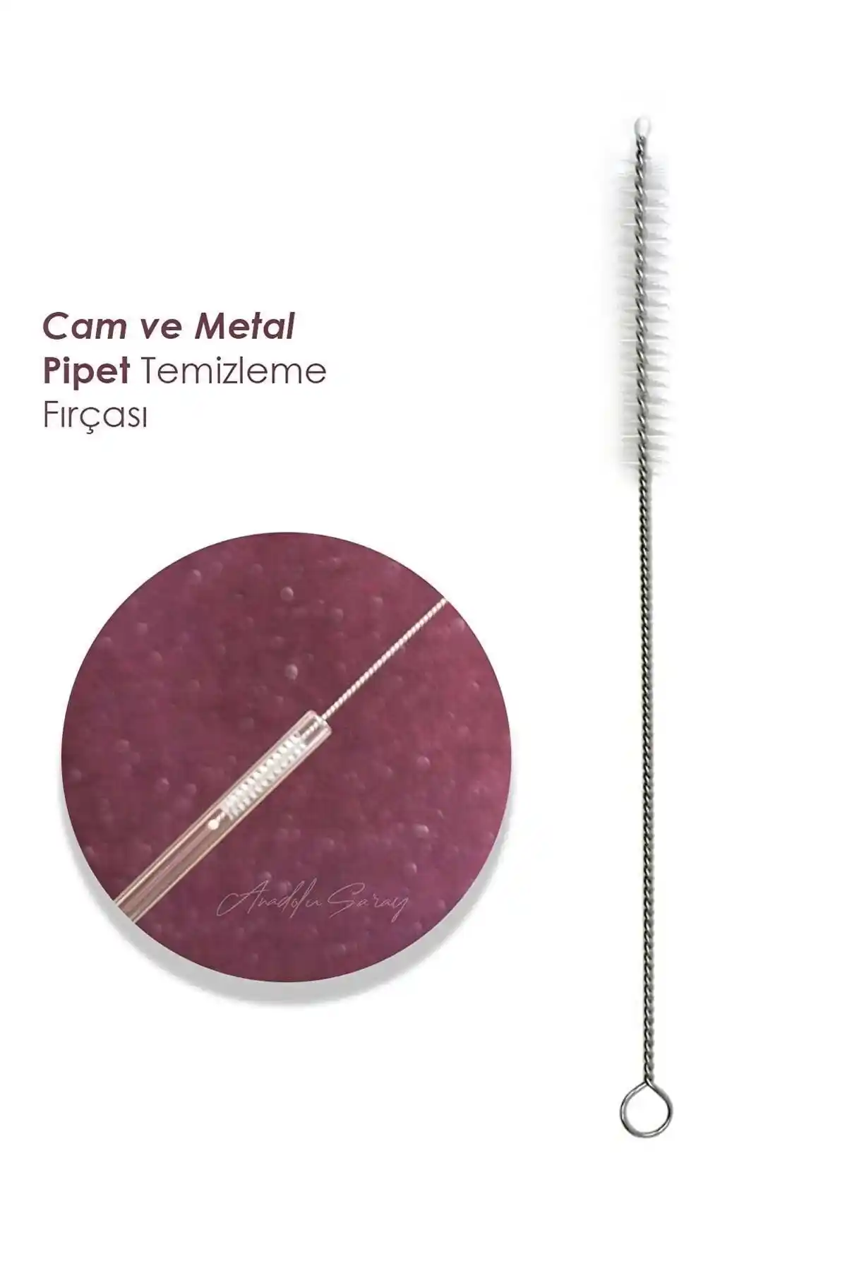 ARVALE Pipet Temizleme Fırçası: Esnek ve Pratik Temizlik Çözümü