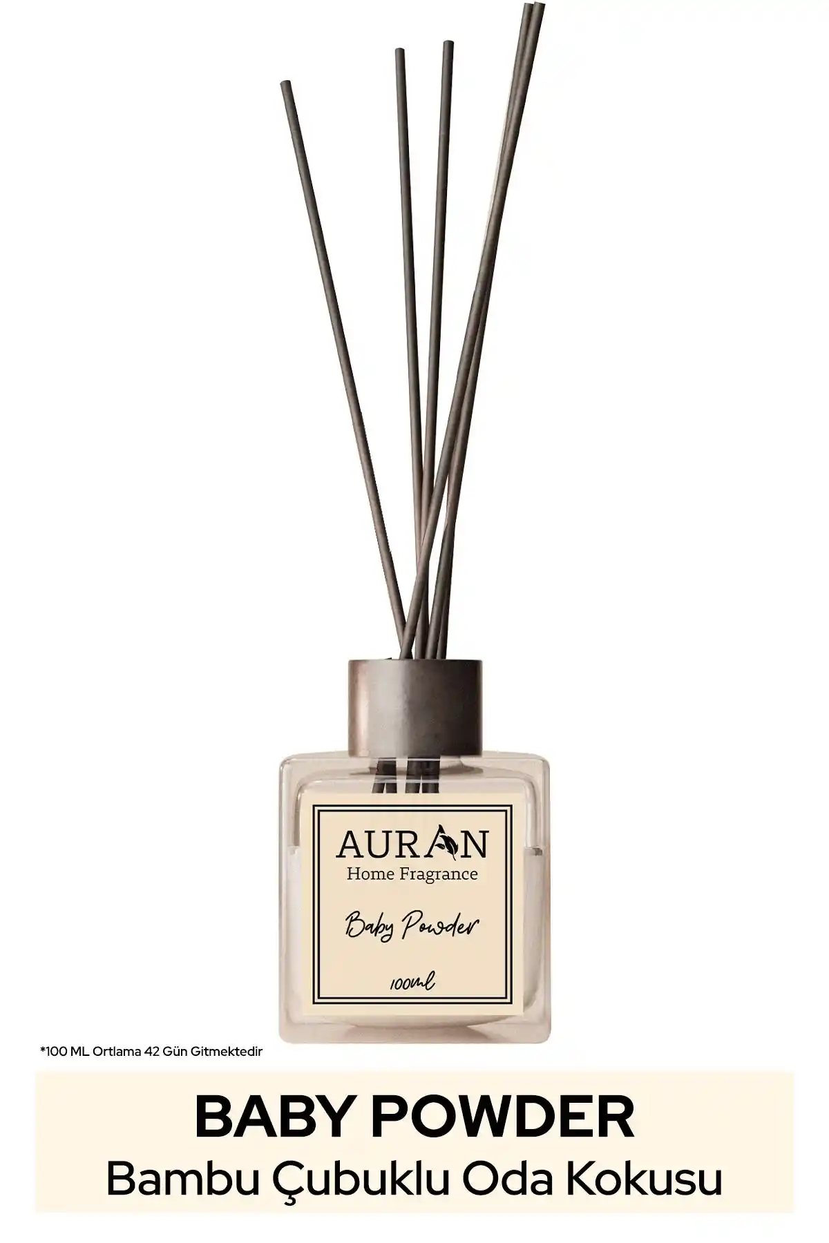 AURAN Bebek Pudrası ve Bambu Çubuklu Oda Kokusu ile Evde Doğal Ferahlık Sağlama