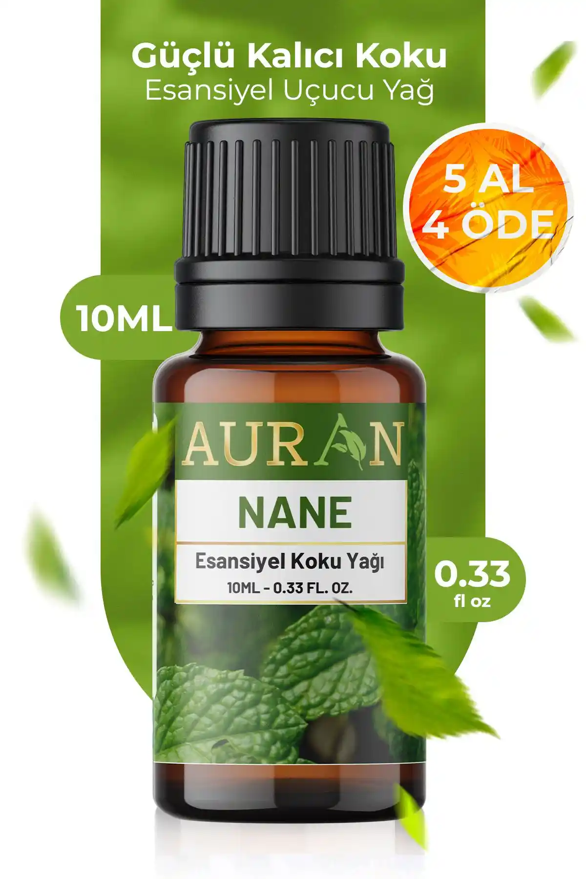 AURAN Nane ve Nefes Açıcı Nane ile Okaliptüs Esansiyel Yağlarının Karşılaştırması