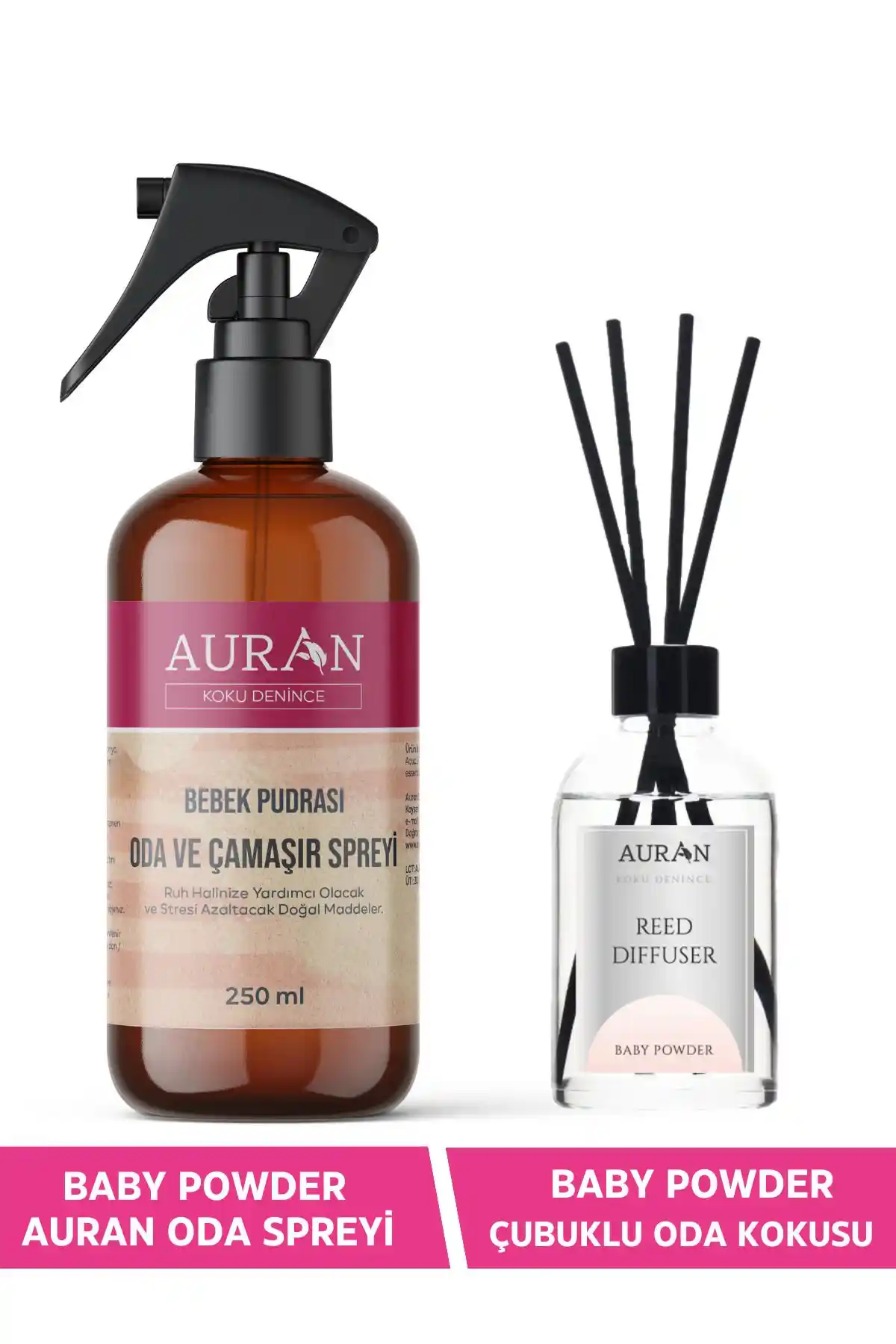 AURAN Oda Kokuları Karşılaştırması: Bebek Pudrası ve Beyaz Sabun Kokuları Analizi