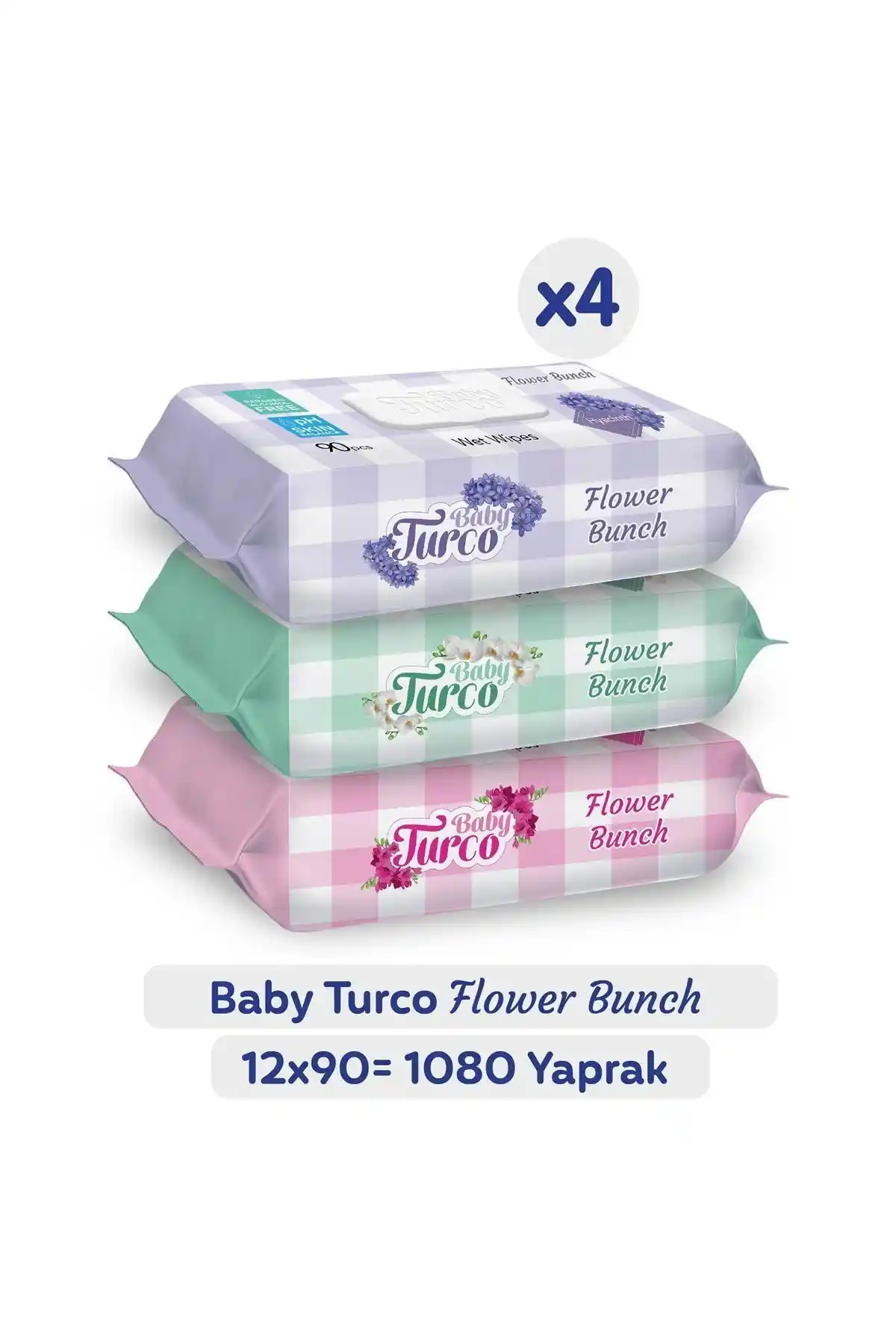 Baby Turco Flower Bunch ve Pella Gül Islak Havlu Karşılaştırması
