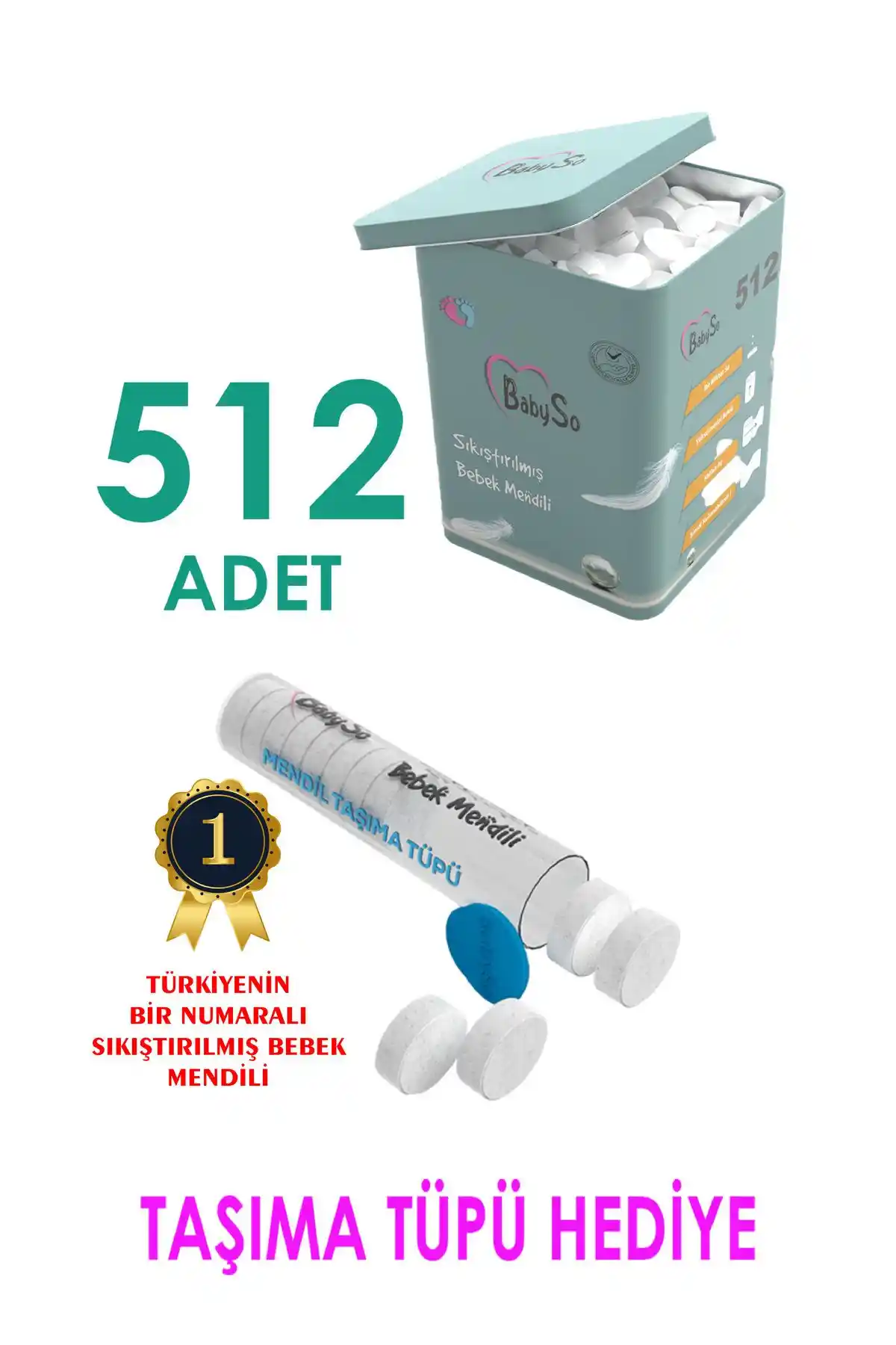 BabySo Sıkıştırılmış Bebek Mendili: Doğal ve Güvenli Temizlik Çözümü for Hassas Ciltler