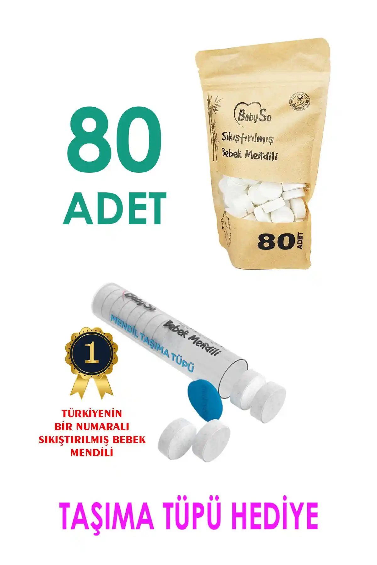 BABYSO Sıkıştırılmış Bebek Mendili: Hassas Ciltler İçin Pratik ve Ekonomik Temizlik Çözümü