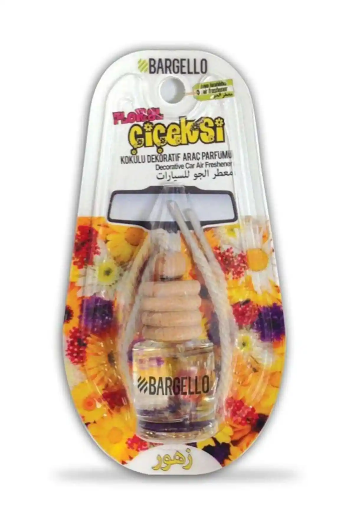 Bargello Oto Parfüm 8 ml Çiçeksi, Ferah ve Kalıcı Araç İçi Koku Çözümü