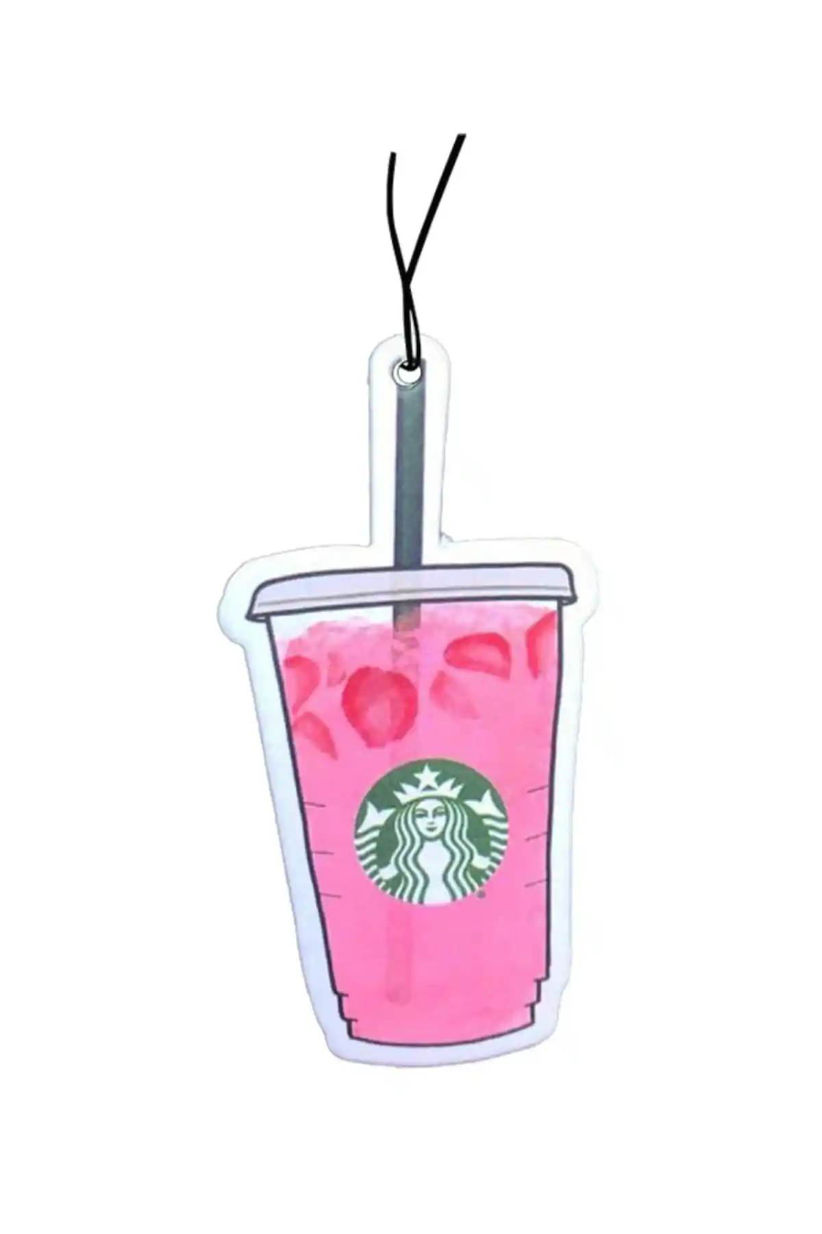 Binegger Pembe Starbucks Tasarımlı Oto Kokusu ile Aracınıza Estetik ve Ferahlık Katın