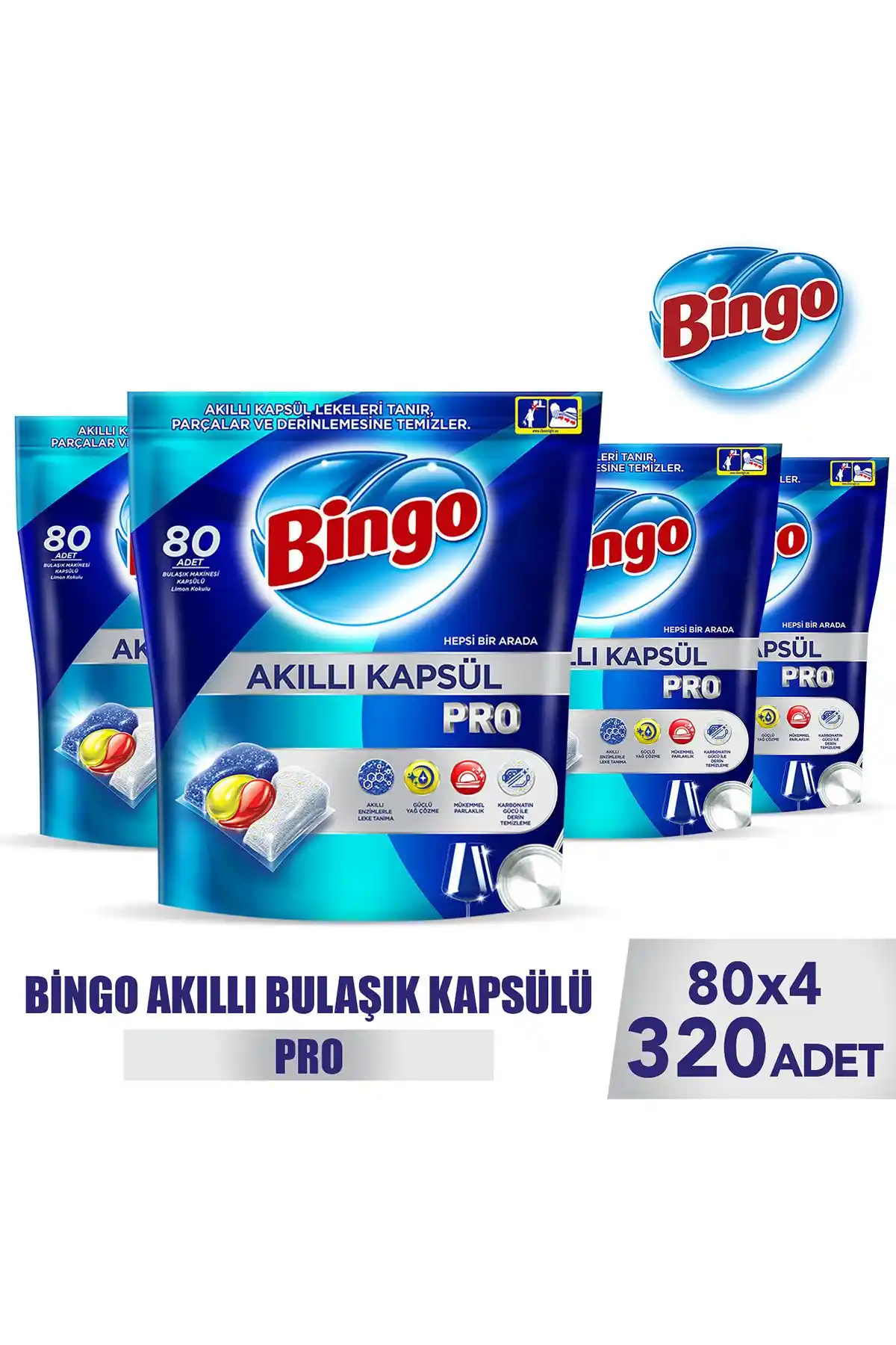 Bingo Akıllı Kapsül Pro Bulaşık Makinesi Deterjanı Temizlikte Yeni Dönem