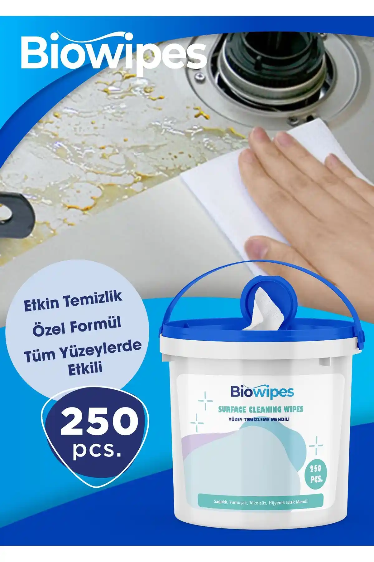 Biowipes Mega Kova ve Genel Markalar Ev Temizlik Islak Mendil Karşılaştırması