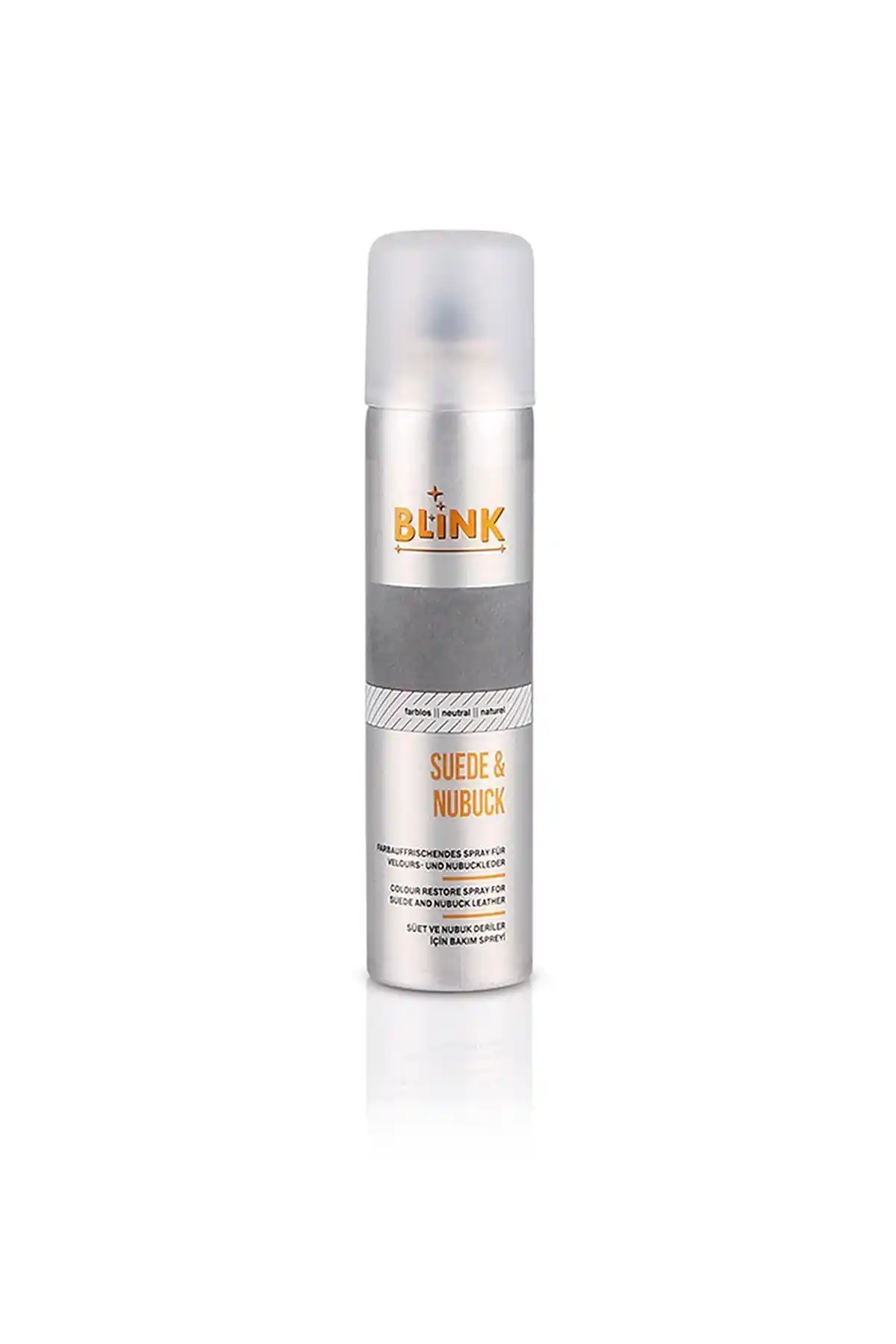 Blink Süet Nubuk Sprey 250 ml ile uzun süreli bakım ve renk yenileme sağlayan koruyucu ürün