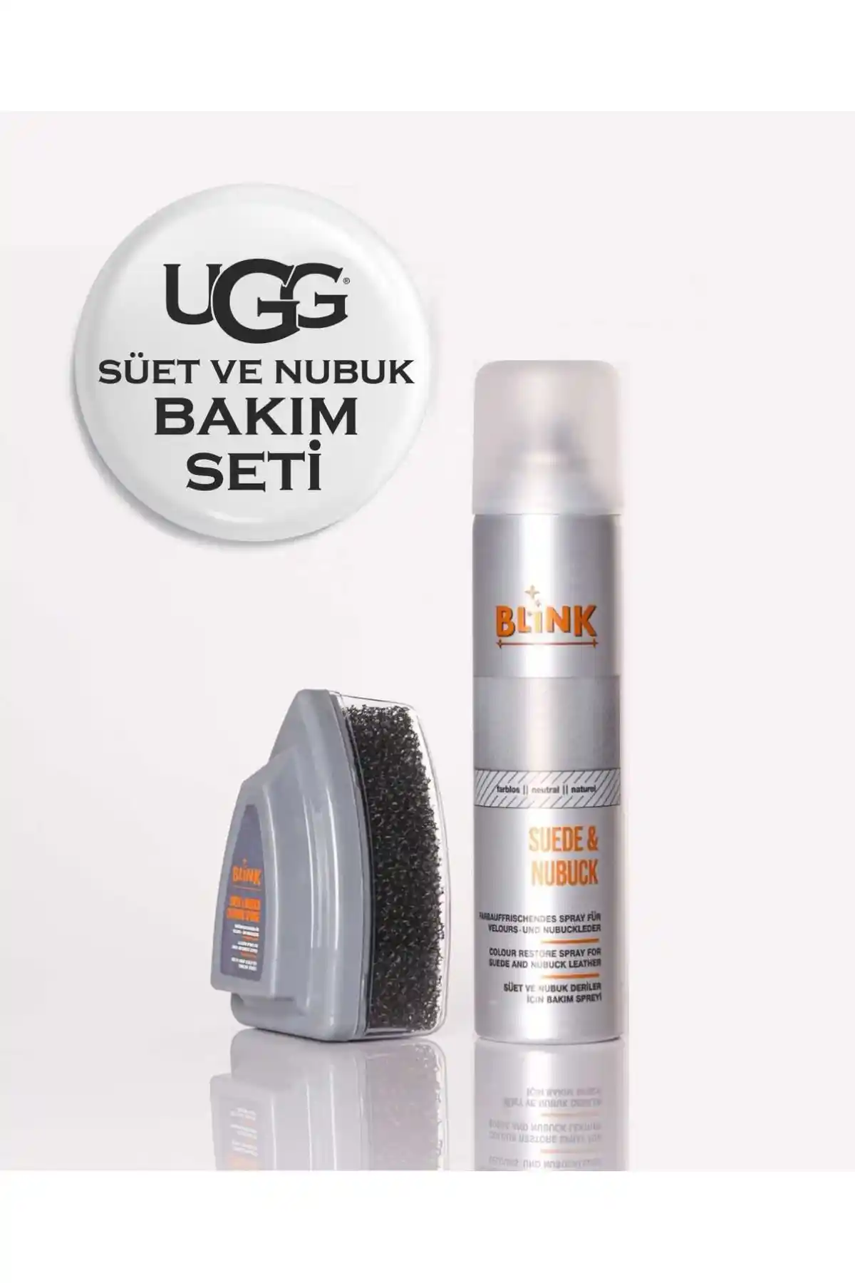 Blink Süper Set UGG Süet ve Nubuk Bakım Seti Ayakkabı ve Botlar İçin Profesyonel Temizlik