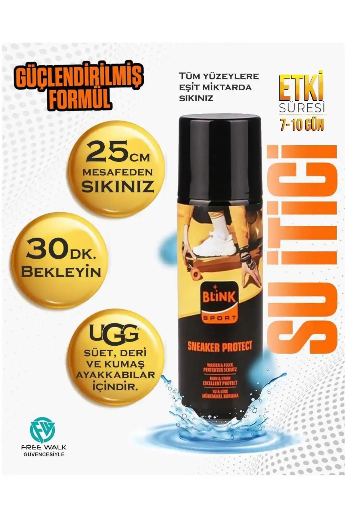 Blinksport Su ve Kir Itici Sprey ile Ayakkabılarınızı Koruyun ve Uzun Ömürlü Tutun