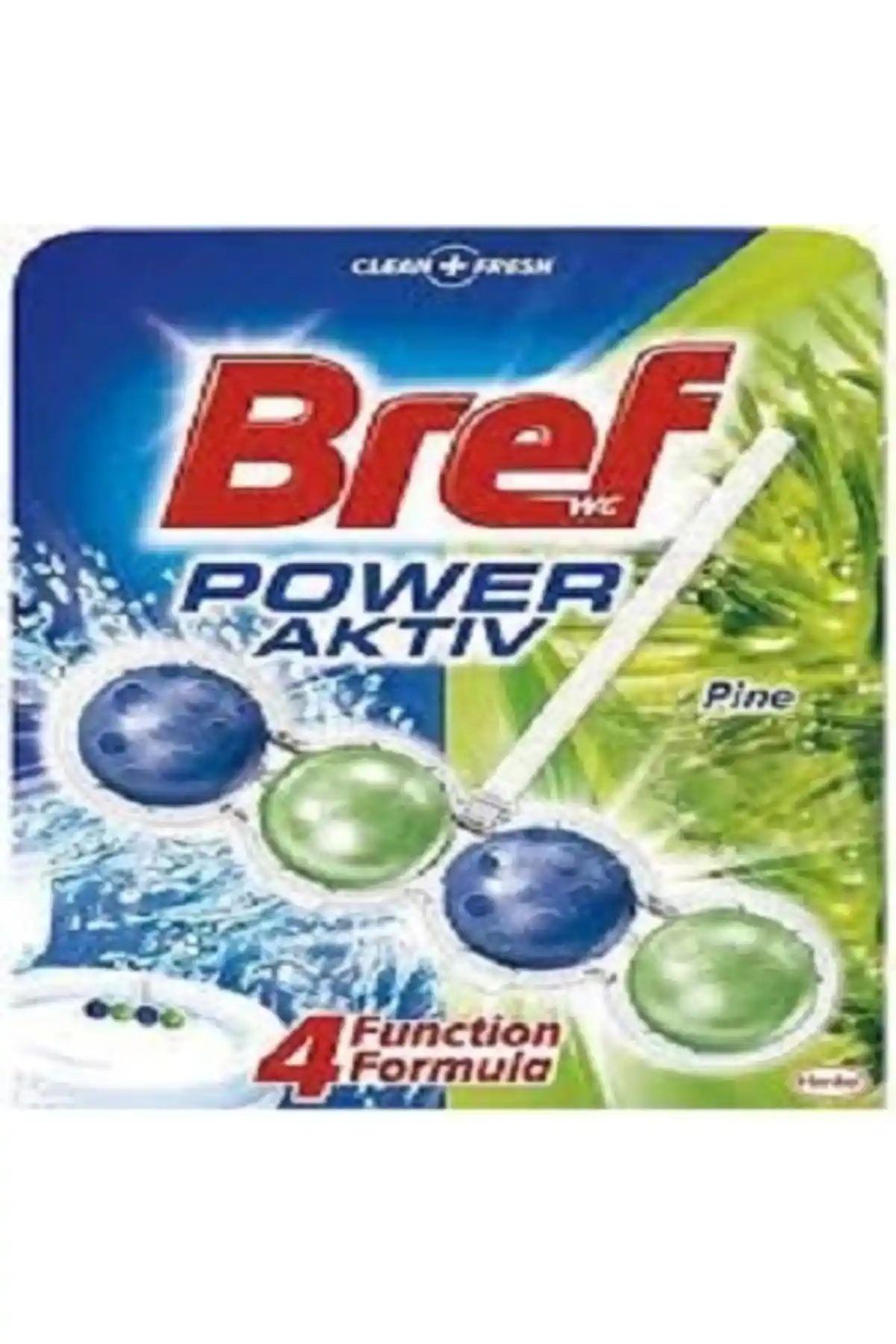 Bref Wc Power Aktiv Çam 50 gr Organik Klozet Bloğu ile Temizlik ve Ferahlık Sağlayın