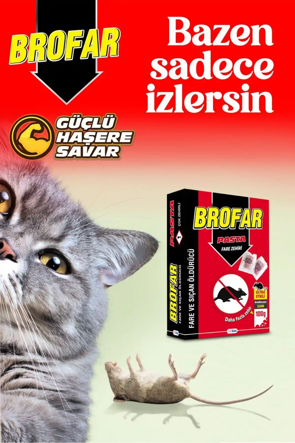 Brofar Pasta Fare Zehiri: Etkili ve Pratik Fare Kontrolü Çözümü