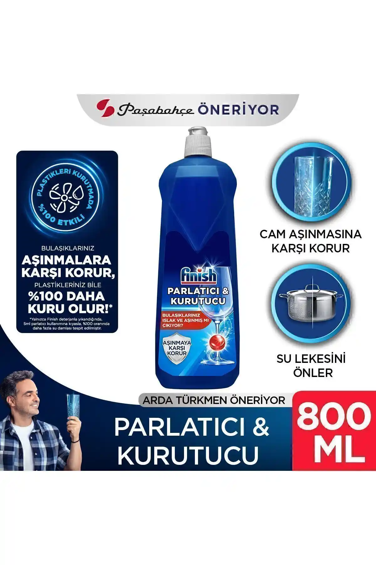 Bulaşık Makinesi Parlatıcı ve Kurutucu Sıvı ile Mükemmel Temizlik ve Parlaklık