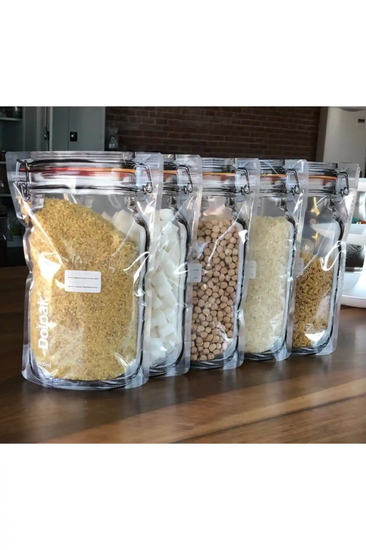 Büyük Boy Kapaklı Gıda Saklama Poşeti: Dayanıklı ve Pratik Mutfak Çözümü