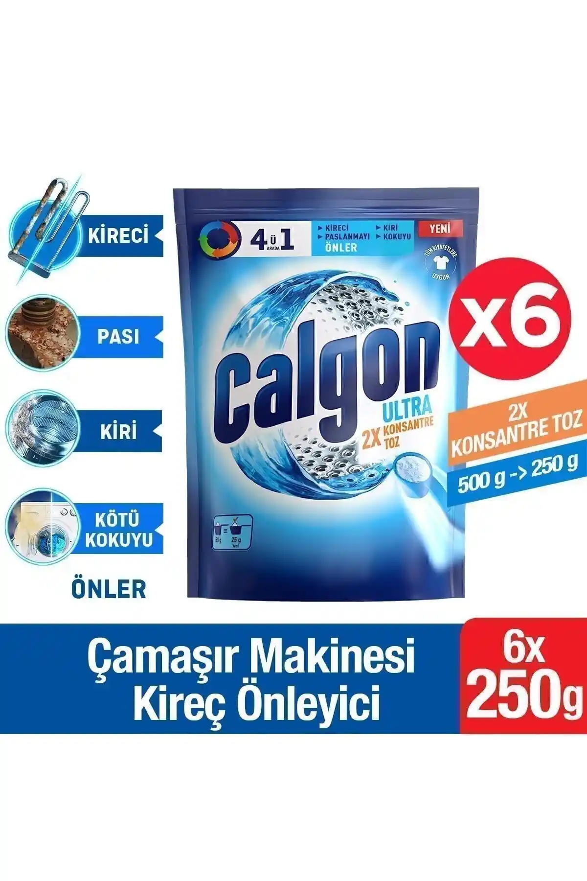 Calgon Power 4'ü 1 Arada Ultra Konsantre Toz Ürünleri Karşılaştırması ve Kullanıcı Yorumları