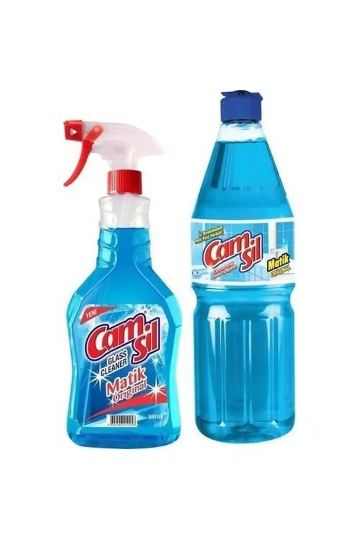 Camsil Matik 500 ml ve Yedek Şişe 1 Lt ile Güçlü ve Güvenilir Temizlik Çözümü