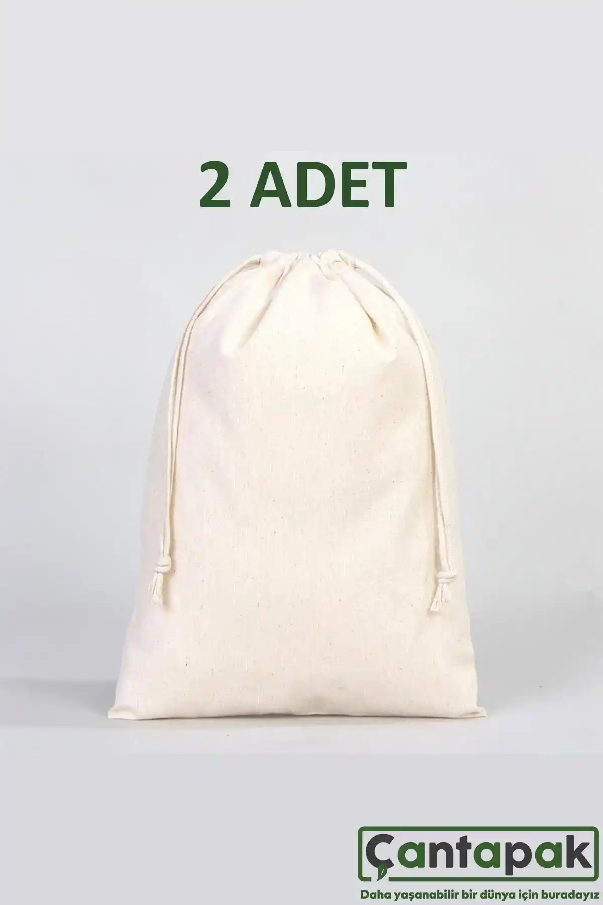 ÇANTAPAK Ham Bez Kese ve Organizer Seti: Doğa Dostu Pratik Çözüm