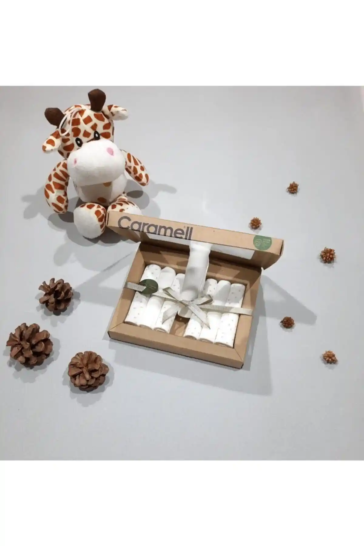 Caramell Organik Pamuk Bebek Ağız Mendili: Güvenli ve Doğal Bebek Temizliği İçin Tercih