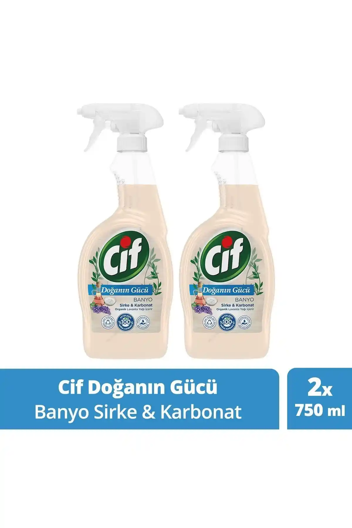 Cif Doğanın Gücü Banyo Sprey: Doğal ve Etkili Temizlik Çözümü
