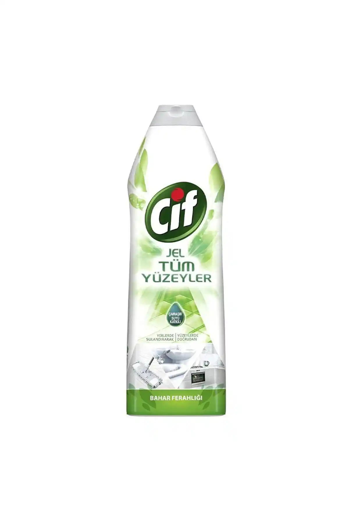 Cif Jel Tüm Yüzeyler Bahar Ferahlığı 750 ml: Güçlü Temizlik ve Ferahlatıcı Koku