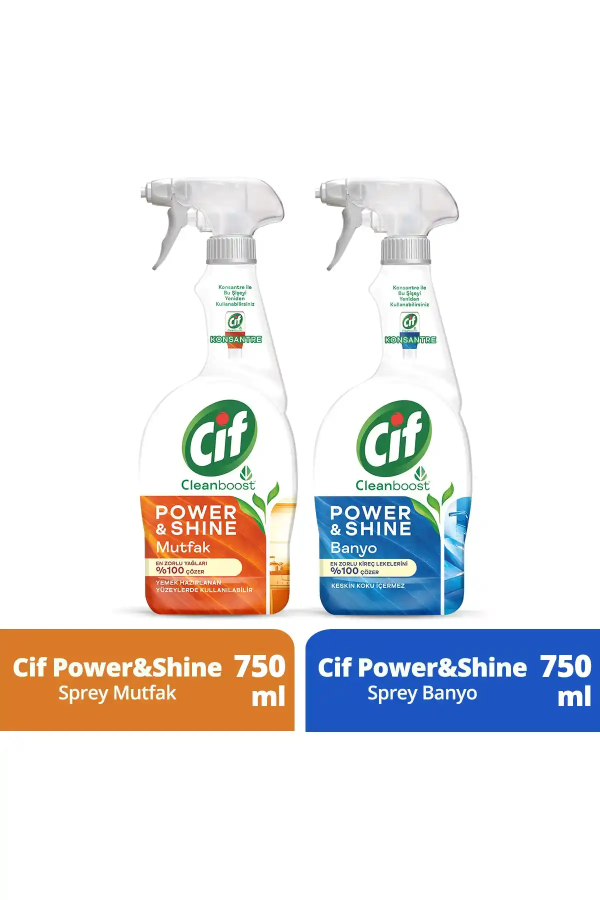 Cif Sprey Power Shine Temizlik Ürünü: Güçlü ve Çok Yönlü Temizlik Çözümü