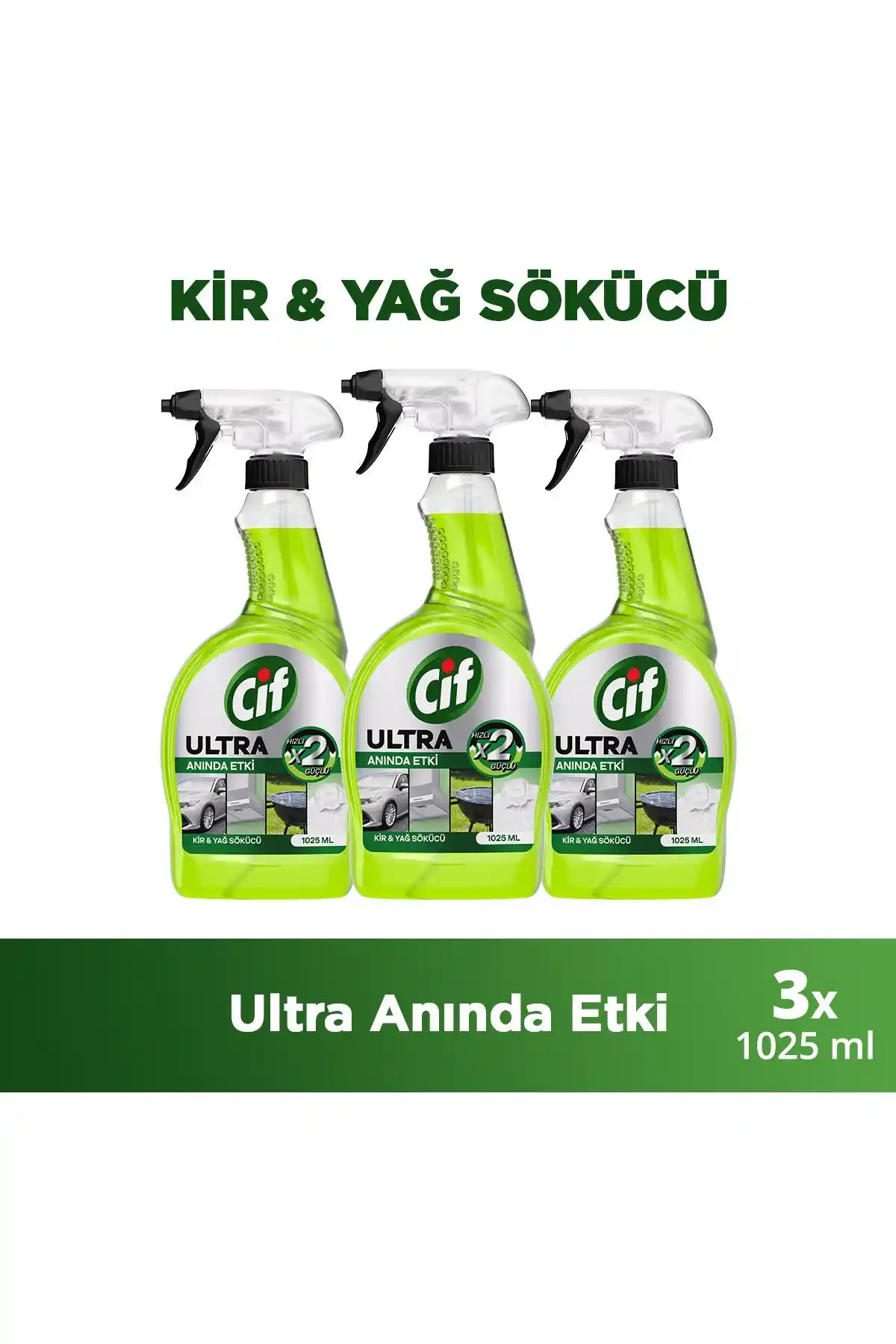 Cif Ultra Anında Etki ve STOP Forte Yağ Kireç Çözücü Karşılaştırması