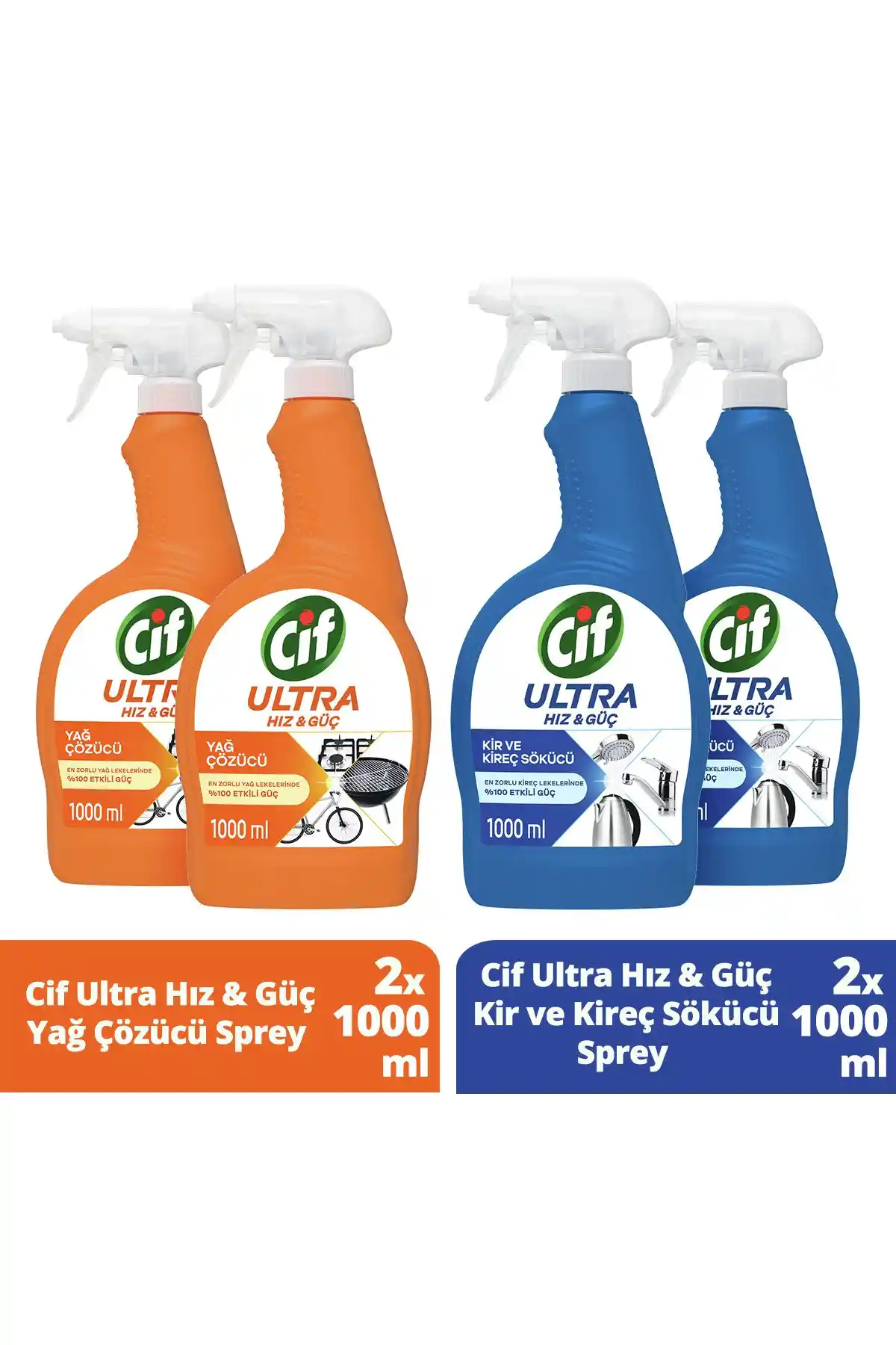 Cif Ultra Hız ve Güç Yağ Çözücü Sprey ile Pratik ve Etkili Temizlik Çözümleri